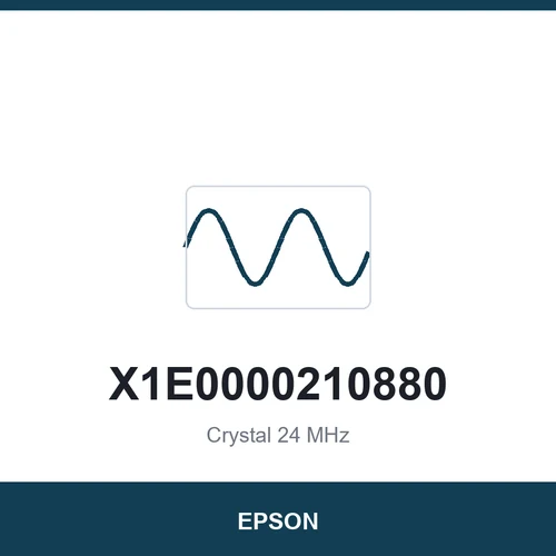 EPSON X1E0000210880 Crystal 24 MHz 3225