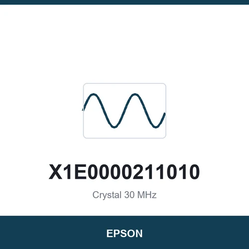 EPSON X1E0000211010 Crystal 30 MHz 3225