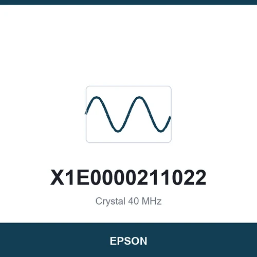 EPSON X1E0000211022 Crystal 40 MHz 3225