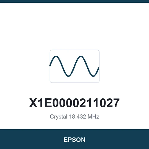 EPSON X1E0000211027 Crystal 18.432 MHz 3225