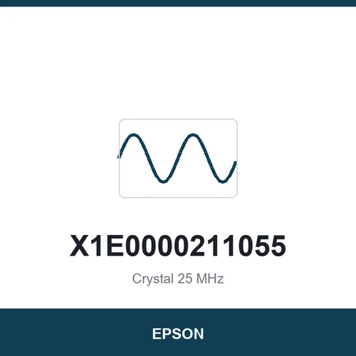 EPSON X1E0000211055 Crystal 25 MHz 3225