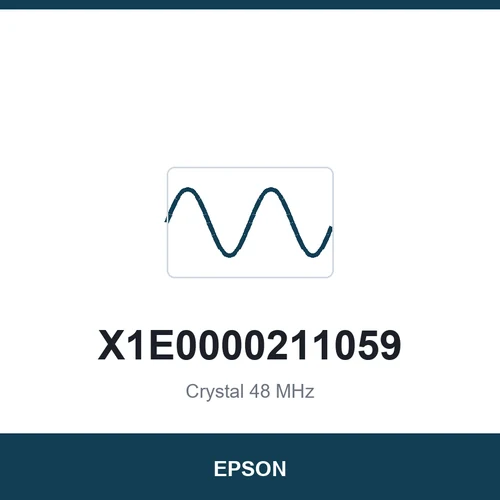 EPSON X1E0000211059 Crystal 48 MHz 3225