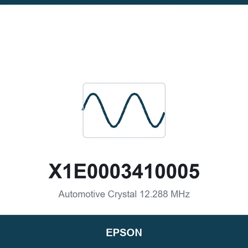 EPSON X1E0003410005 Automotive Crystal 12.288 MHz 3225