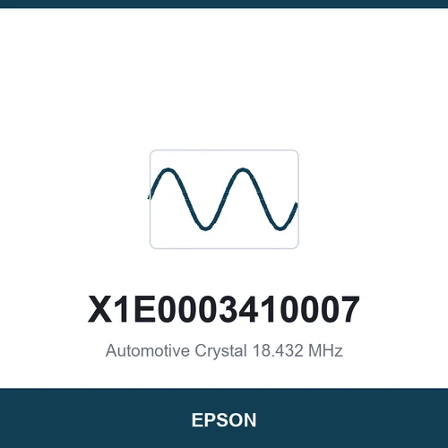 EPSON X1E0003410007 Automotive Crystal 18.432 MHz 3225