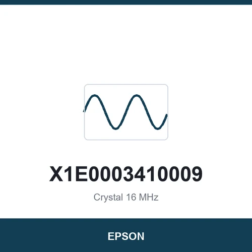 EPSON X1E0003410009 Crystal 16 MHz 3225