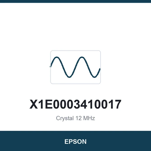 EPSON X1E0003410017 Crystal 12 MHz 3225