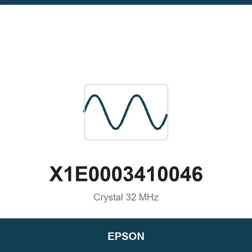 EPSON X1E0003410046 Crystal 32 MHz 3225