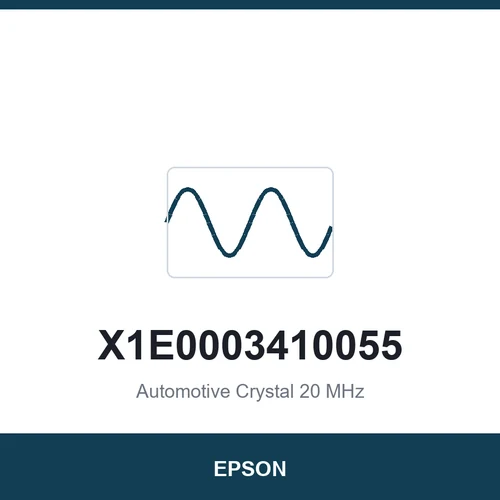 EPSON X1E0003410055 Automotive Crystal 20 MHz 3225