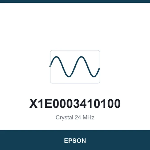 EPSON X1E0003410100 Crystal 24 MHz 3225