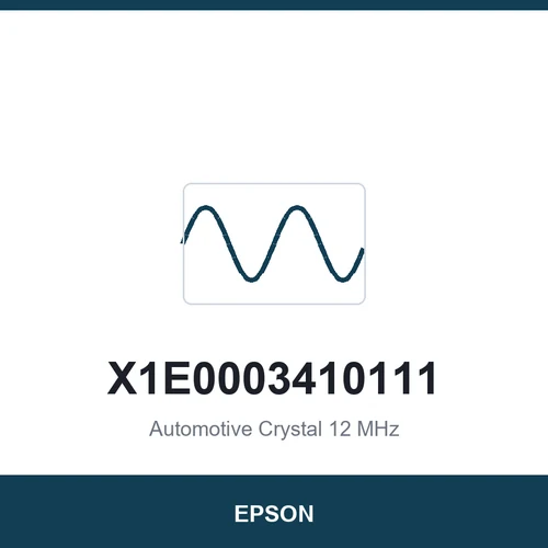 EPSON X1E0003410111 Automotive Crystal 12 MHz 3225