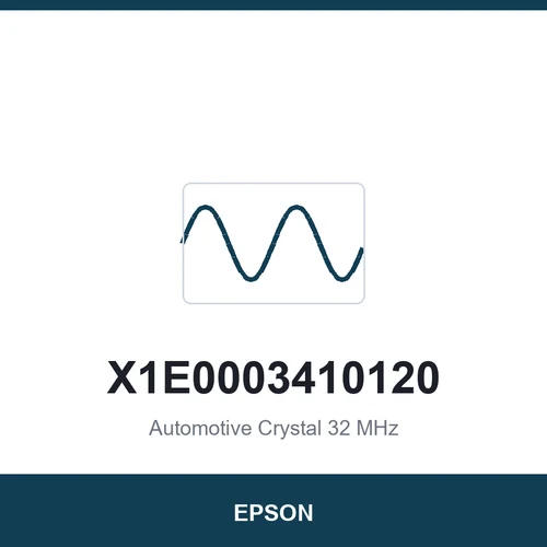 EPSON X1E0003410120 Automotive Crystal 32 MHz 3225