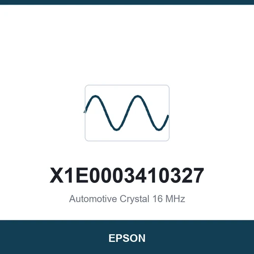 EPSON X1E0003410327 Automotive Crystal 16 MHz 3225
