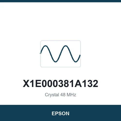 EPSON X1E000381A132 Crystal 48 MHz 2016
