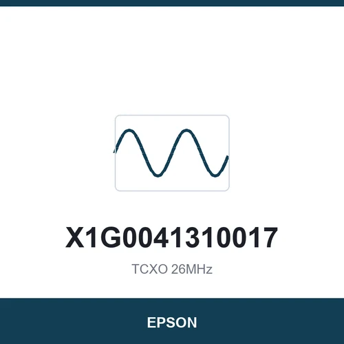 EPSON X1G0041310017 TCXO 26MHz 2016