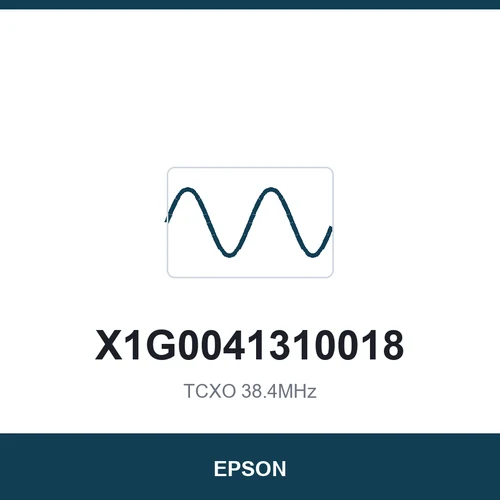 EPSON X1G0041310018 TCXO 38.4MHz 2016