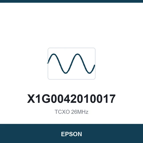 EPSON X1G0042010017 TCXO 26MHz 3225