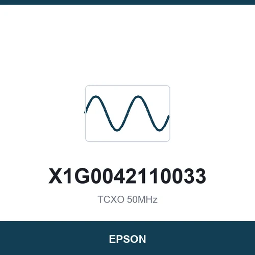 EPSON X1G0042110033 TCXO 50MHz 2520