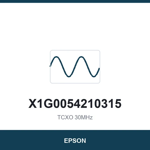 EPSON X1G0054210315 TCXO 30MHz 2520