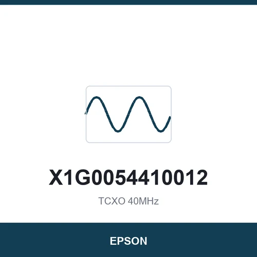 EPSON X1G0054410012 TCXO 40MHz 2016
