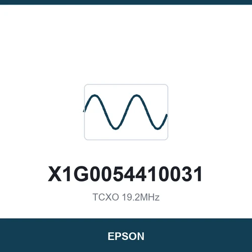 EPSON X1G0054410031 TCXO 19.2MHz 2016