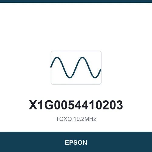 EPSON X1G0054410203 TCXO 19.2MHz 2016