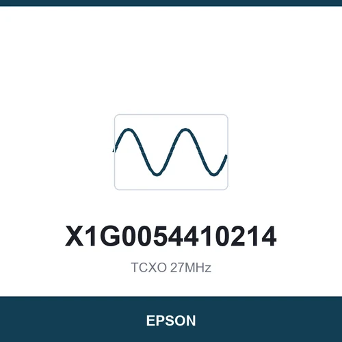 EPSON X1G0054410214 TCXO 27MHz 2016