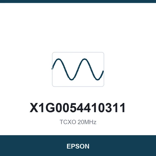 EPSON X1G0054410311 TCXO 20MHz 2016