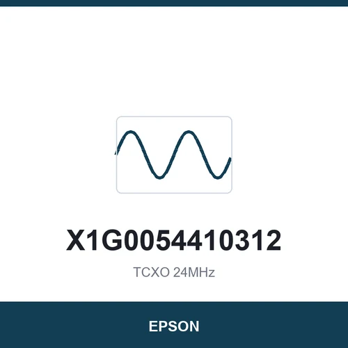 EPSON X1G0054410312 TCXO 24MHz 2016